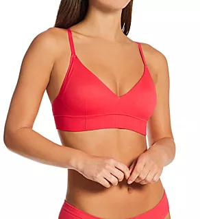 Pure Comfort Feel Good Seamless Bralette Red Stone M