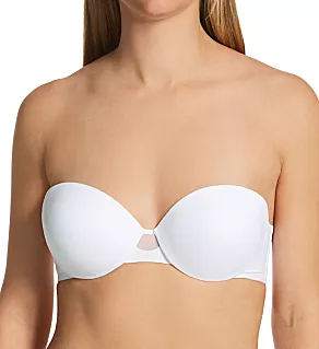 Full Coverage Strapless Bra White 32A