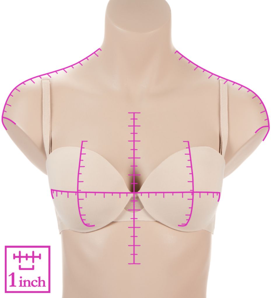 Maidenform Full Coverage Strapless Bra Almond 40C  - Image 3