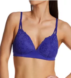 Soft Support Wirefree Bra Bright Violet Indigo S