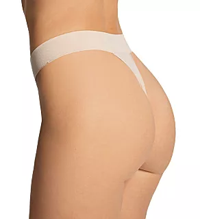 Seamless Comfort Waistband Thong Sandshell S