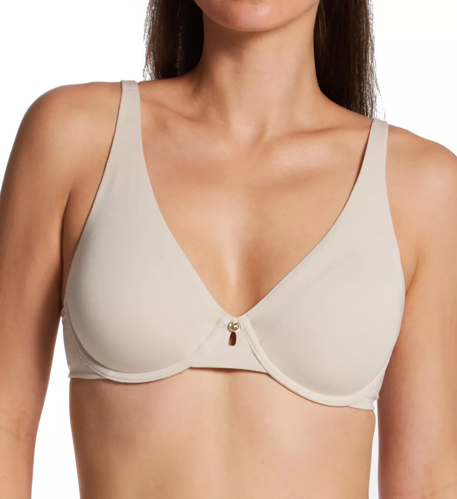 Luxe Essentials Lightly Lined Underwire Bra Beige Bisque 34A