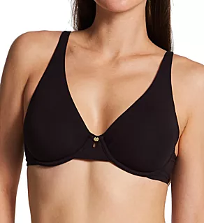 Luxe Essentials Lightly Lined Underwire Bra Black 34A