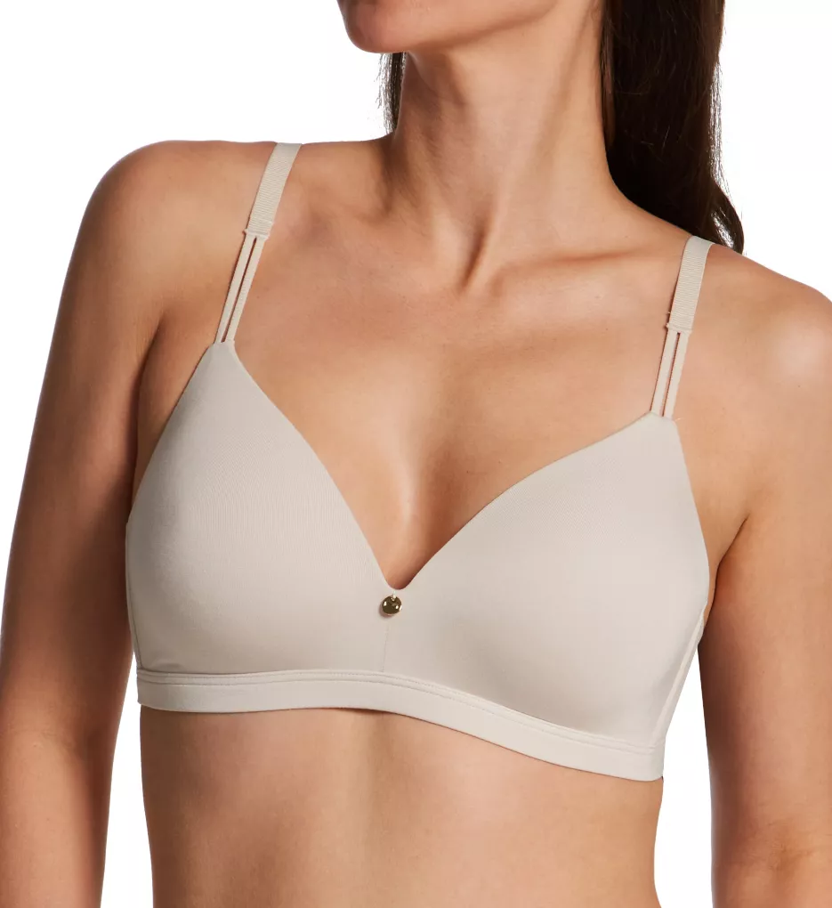 Luxe Essentials Wirefree Bra Beige Bisque 34A