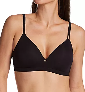 Luxe Essentials Wirefree Bra Black 34A