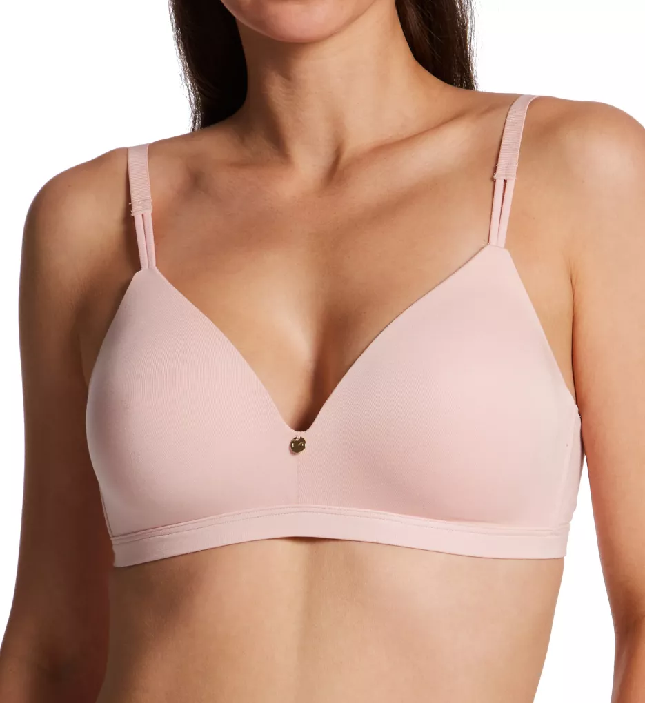 Luxe Essentials Wirefree Bra Pretty Blush 34A