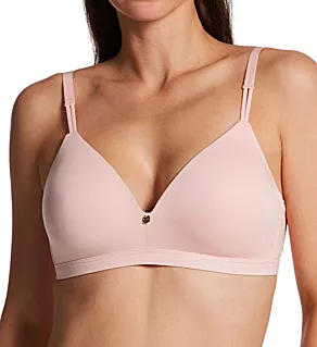 Luxe Essentials Wirefree Bra Pretty Blush 34A