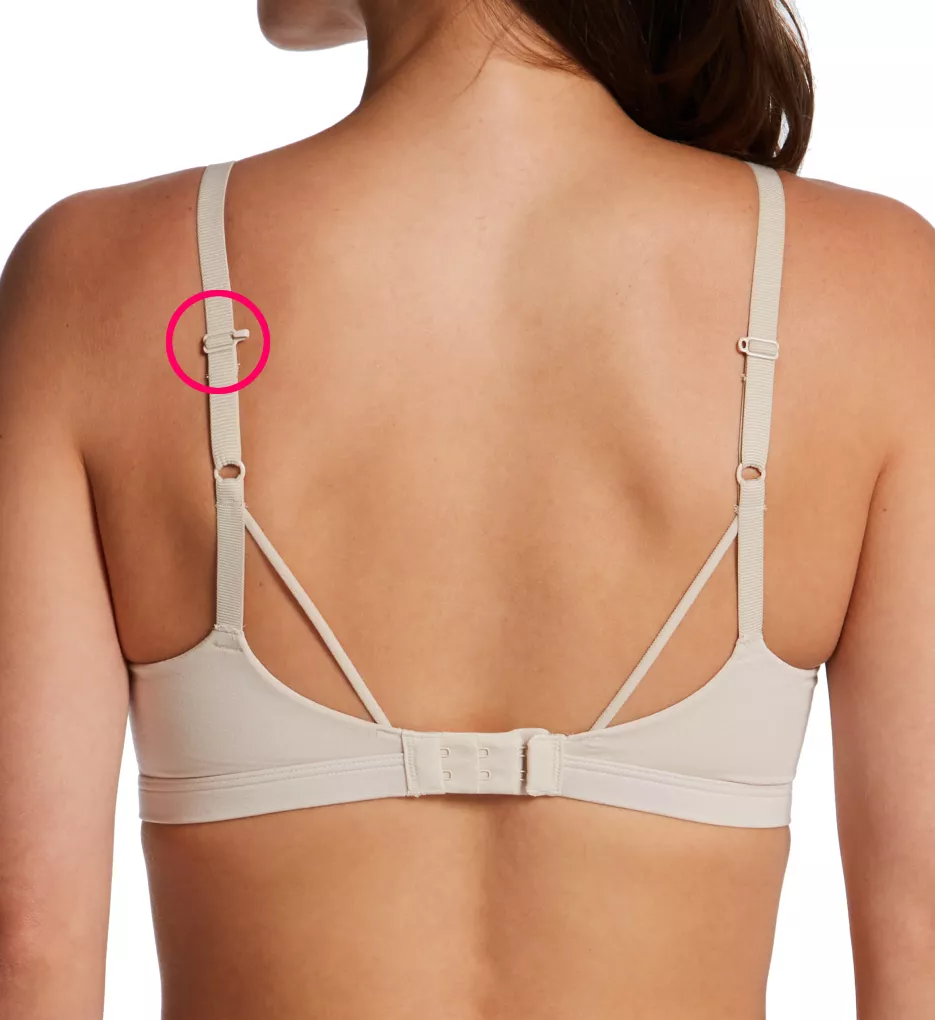 Luxe Essentials Wirefree Bra Beige Bisque 34A