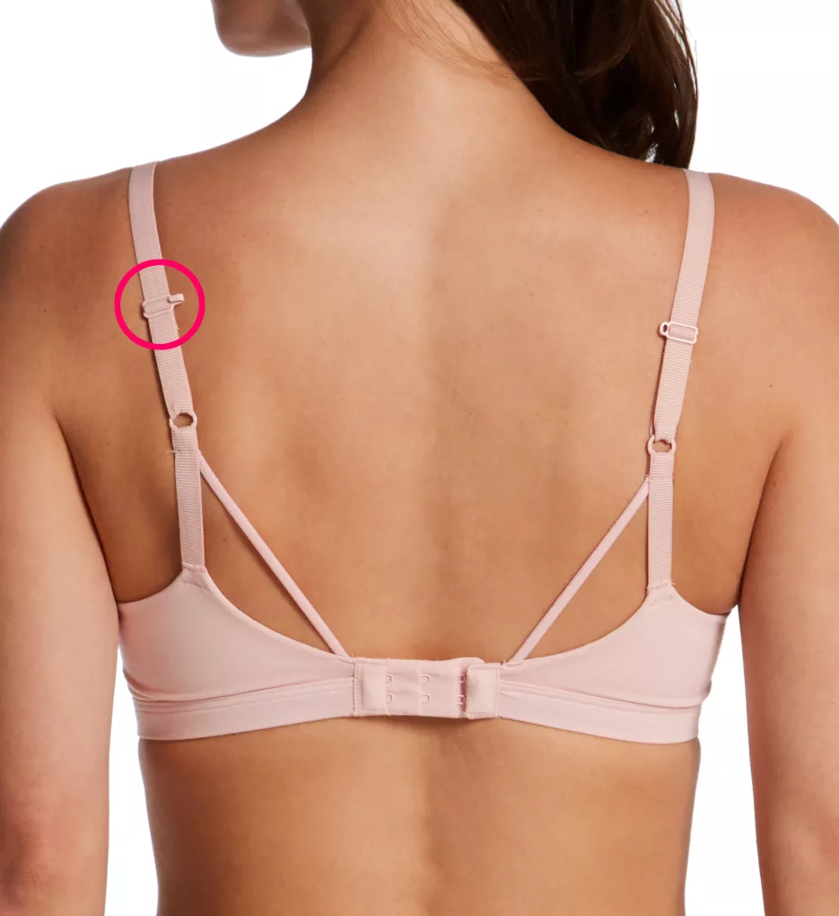 Luxe Essentials Wirefree Bra Pretty Blush 34A