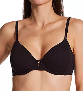 Luxe Essentials Full Coverage T-Shirt UW Black 34A