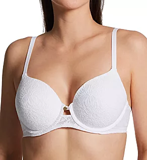 Custom Lift - All Over Lace Bra White Lace 34A