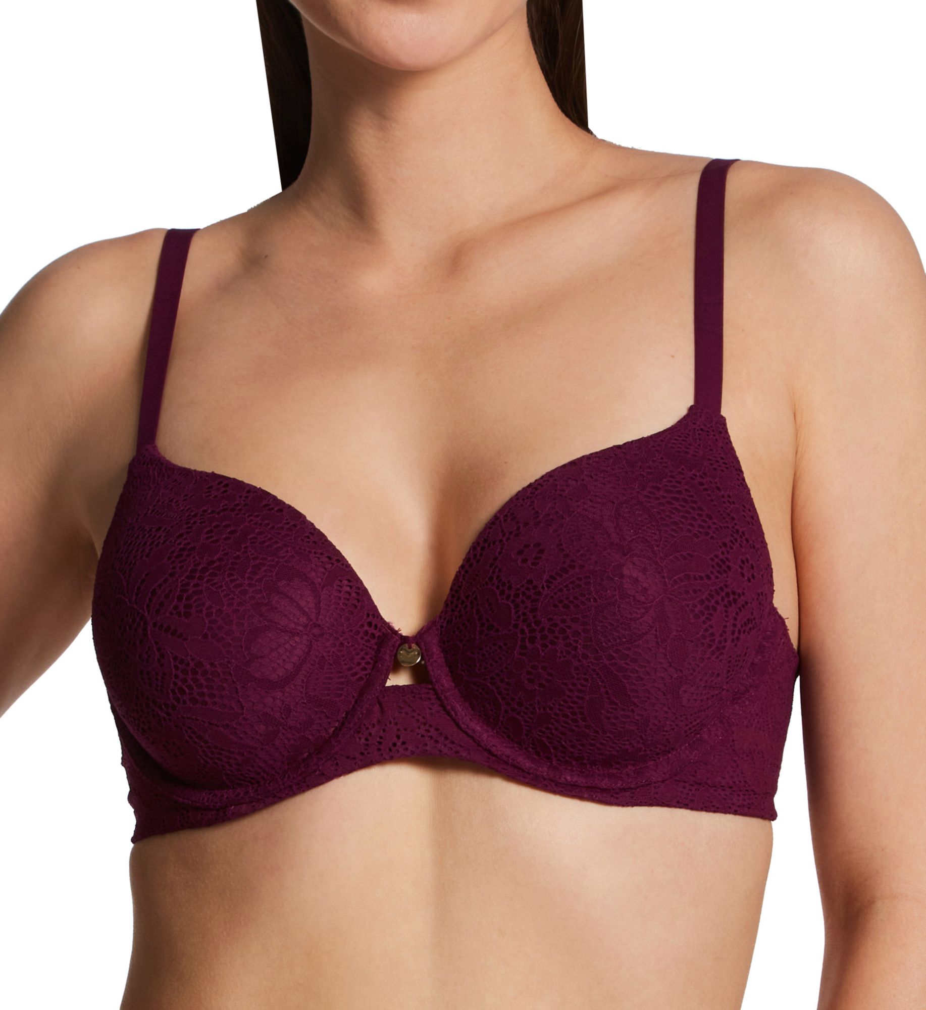 Maidenform DM2423 Custom Lift – All Over Lace Bra
