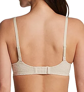 Custom Lift - All Over Lace Bra Beige Bisque Lace 34A