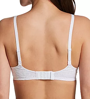 Custom Lift - All Over Lace Bra White Lace 34A