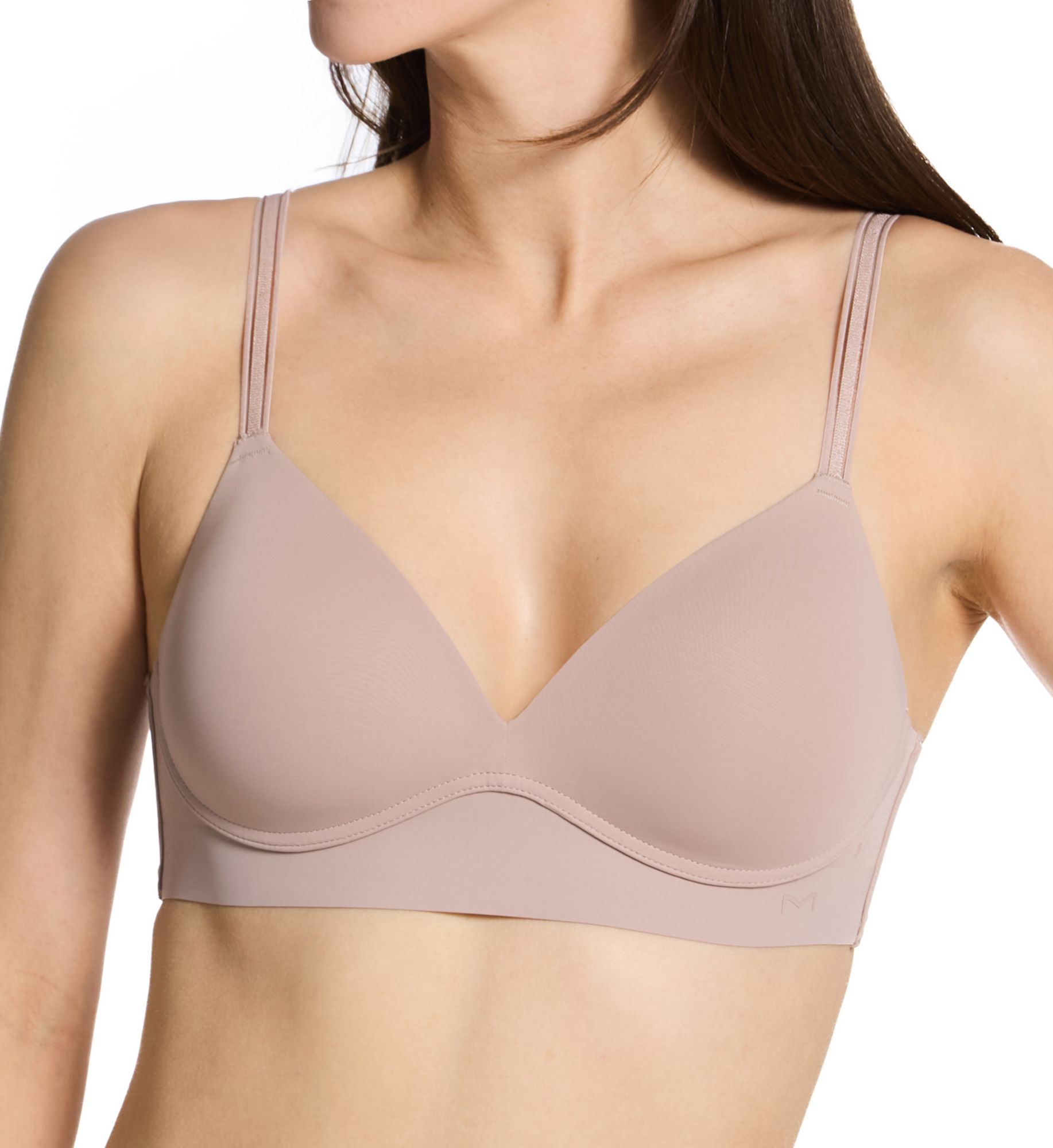 Maidenform Women's Barely There Full Coverage Wireless Bra in Evening Blush | Size: Medium | HerRoom.com