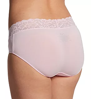 Stretch Lace Hipster Panty - 3 Pack Ballerina/Blush/Lace 2XL
