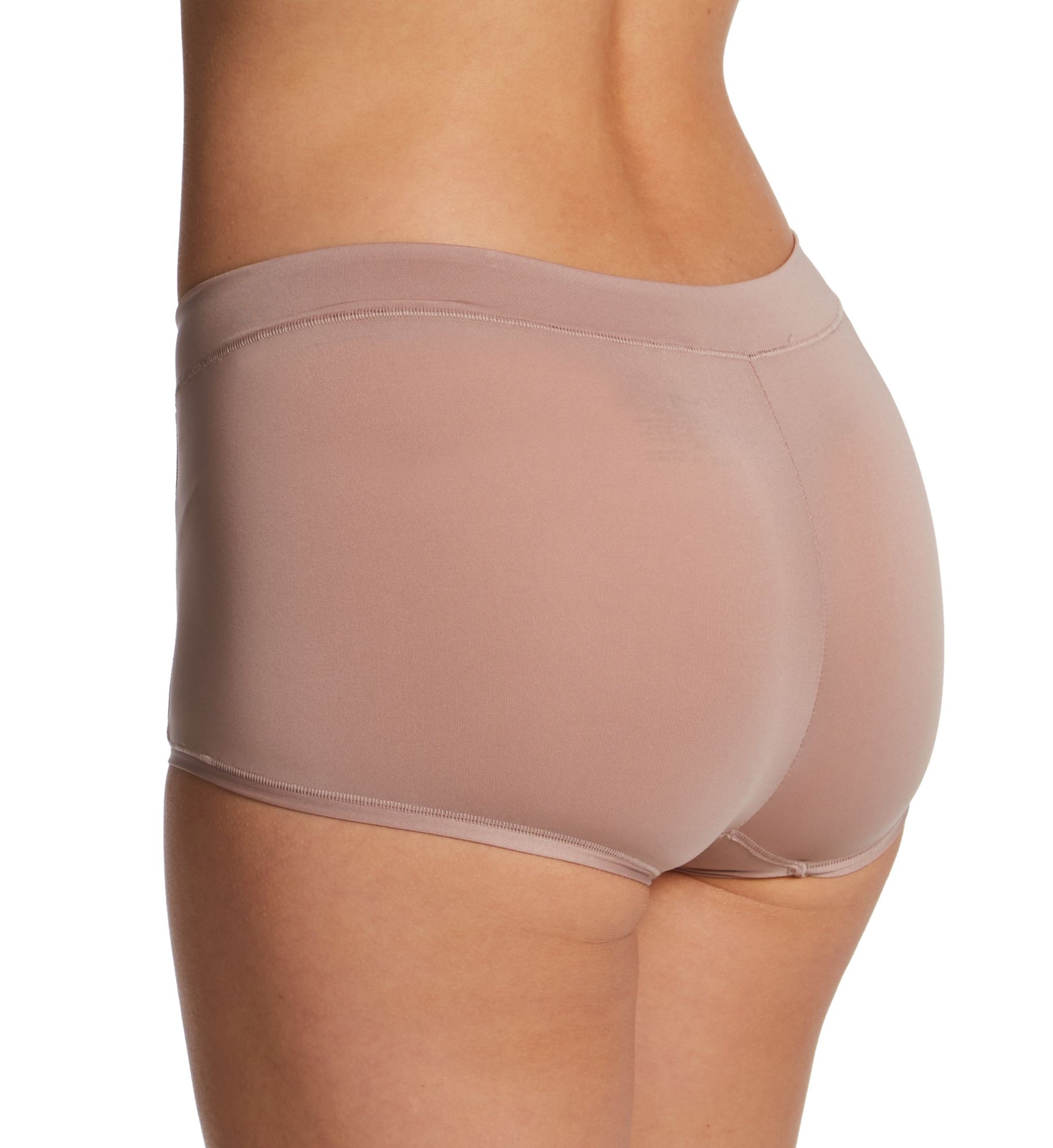 Maidenform Mid-Rise Full Coverage Boyshort Panty - 3 Pack Almond/Blush/Pretty L  - Image 2
