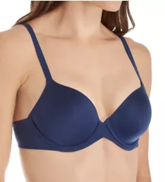 One Fabulous Fit 2.0 Tailored Demi T-Shirt Bra Navy Eclipse 32A