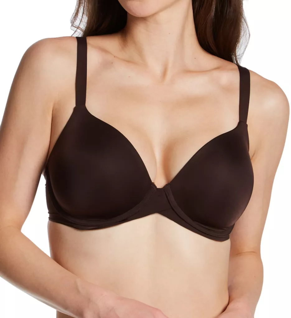 One Fabulous Fit 2.0 Tailored Demi T-Shirt Bra Warm Cocoa Brown 34A
