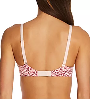One Fabulous Fit 2.0 Tailored Demi T-Shirt Bra Animal/Creme Pink 34D