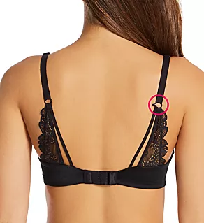 One Fabulous Fit 2.0 Tailored Demi T-Shirt Bra Black Lace 40C