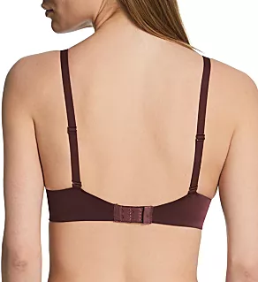 One Fabulous Fit 2.0 Tailored Demi T-Shirt Bra Cola Red 40D