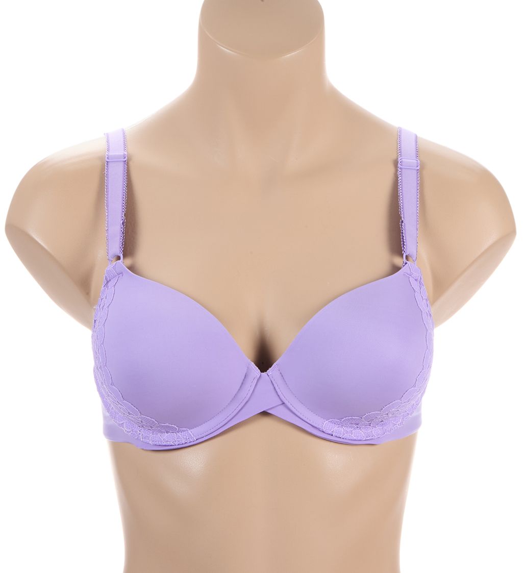 Maidenform One Fabulous Fit 2.0 Tailored Demi T-Shirt Bra Salty Purple Dawn 36D  - Image 1