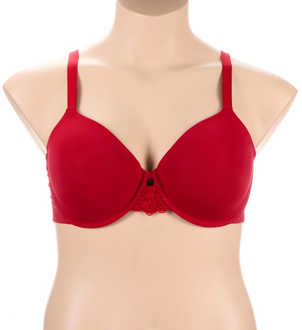 Maidenform One Fabulous Fit 2.0 Full Coverage Underwire Bra Impulse Red 34B  - Image 1