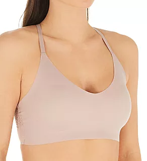Pure Comfort V-Neck Pullover Lace Back Bra Evening Blush 2X
