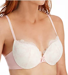 Love The Lift Push Up & In Lace Demi Bra Ivory w/ Gentle Peach 32A