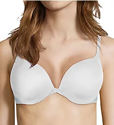 Love The Lift Push Up & In Lace Demi Bra White/Blue Whimsy 38D