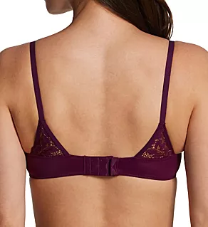 Love The Lift Push Up & In Lace Demi Bra Autumn Orchid w/ Rose 34B
