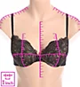 Maidenform Love The Lift Push Up & In Lace Demi Bra DM9900 - Image 3