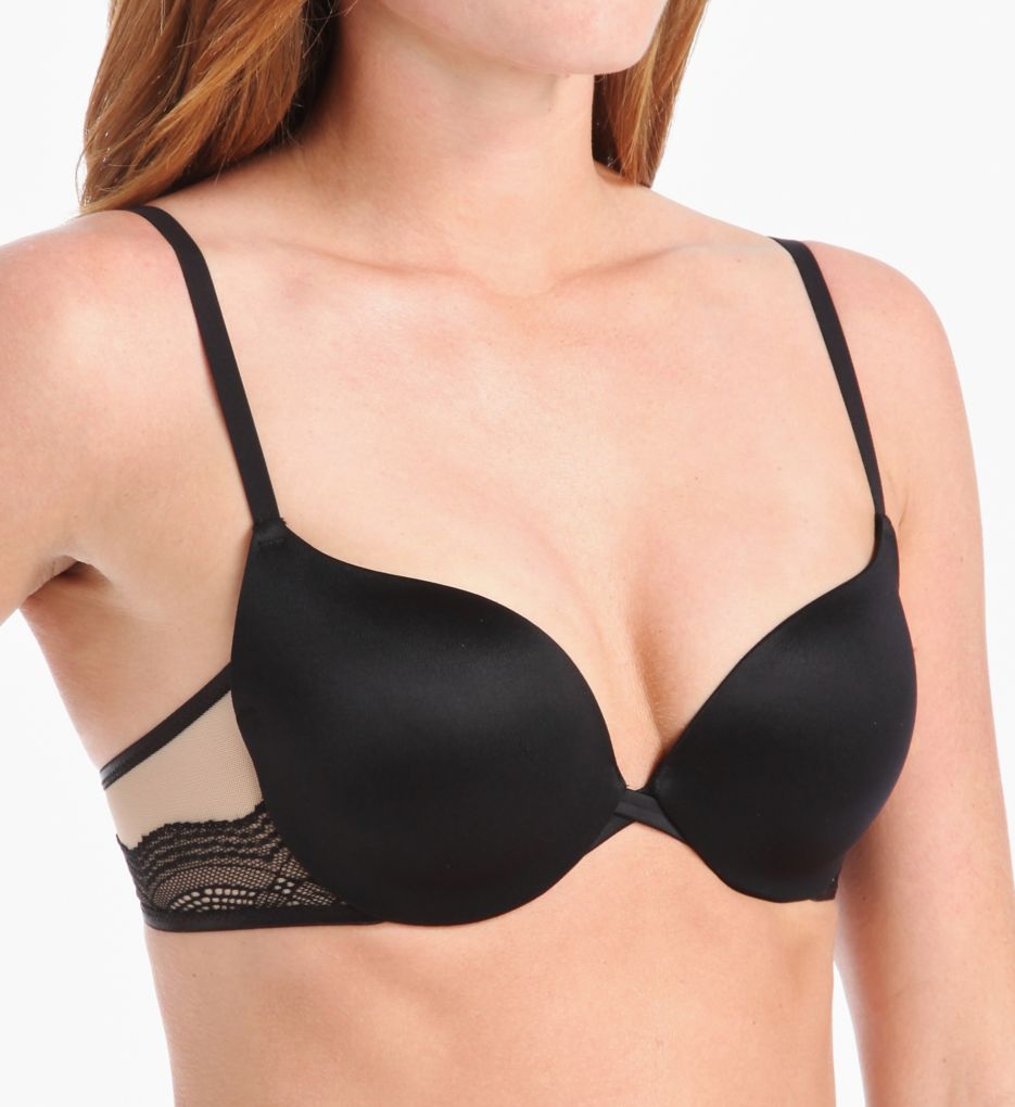 Maidenform womens Love the Lift Dreamwire Underwire Dm0066 Push Up Bra,  Black, 32A US at  Women's Clothing store