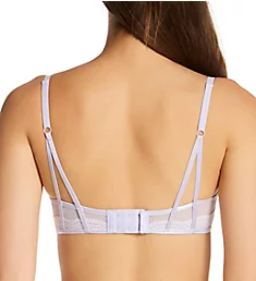 Love The Lift Push Up & In Satin and Lace Demi Bra Urban Lilac Meringue 34B