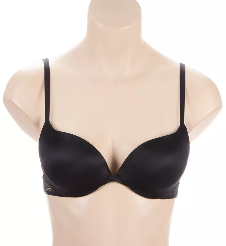 Maidenform Love The Lift Push Up & In Satin and Lace Demi Bra DM9900S - Image 1