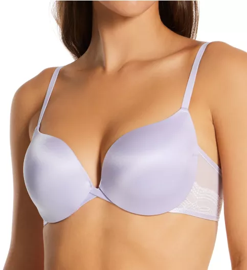 Maidenform Love The Lift Push Up & In Satin and Lace Demi Bra DM9900S