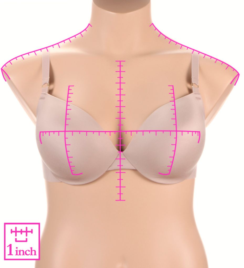 Maidenform Smoothing Push Up Underwire Bra DM9907 - Image 3