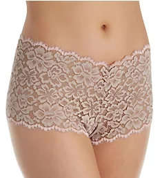 Sexy Must Haves Lace Cheeky Boyshort Panty Evening Blush 5