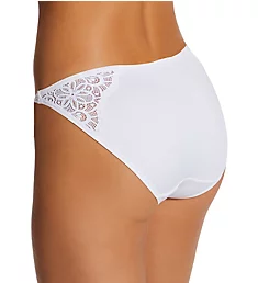 Eco Lace String Bikini Panty White S
