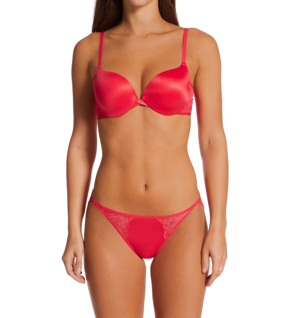 Maidenform Eco Lace String Bikini Panty DMECBK - Image 3