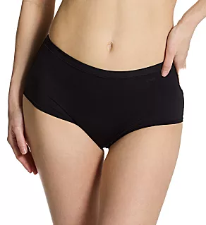 Barely There Boyshort Panty Black 2X