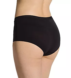 Barely There Boyshort Panty Black 2X