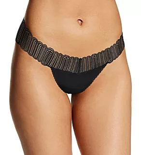 Sexy Must Haves Lace Thong Black 7