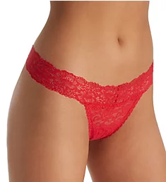 Sexy Must Haves Lace Thong Camera Red-Y 5