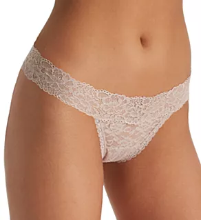 Sexy Must Haves Lace Thong Evening Blush 5