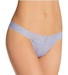 Sexy Must Haves Lace Thong Silver Blue/Metallic 5