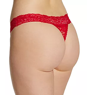 Sexy Must Haves Lace Thong Camera Red-Y 5