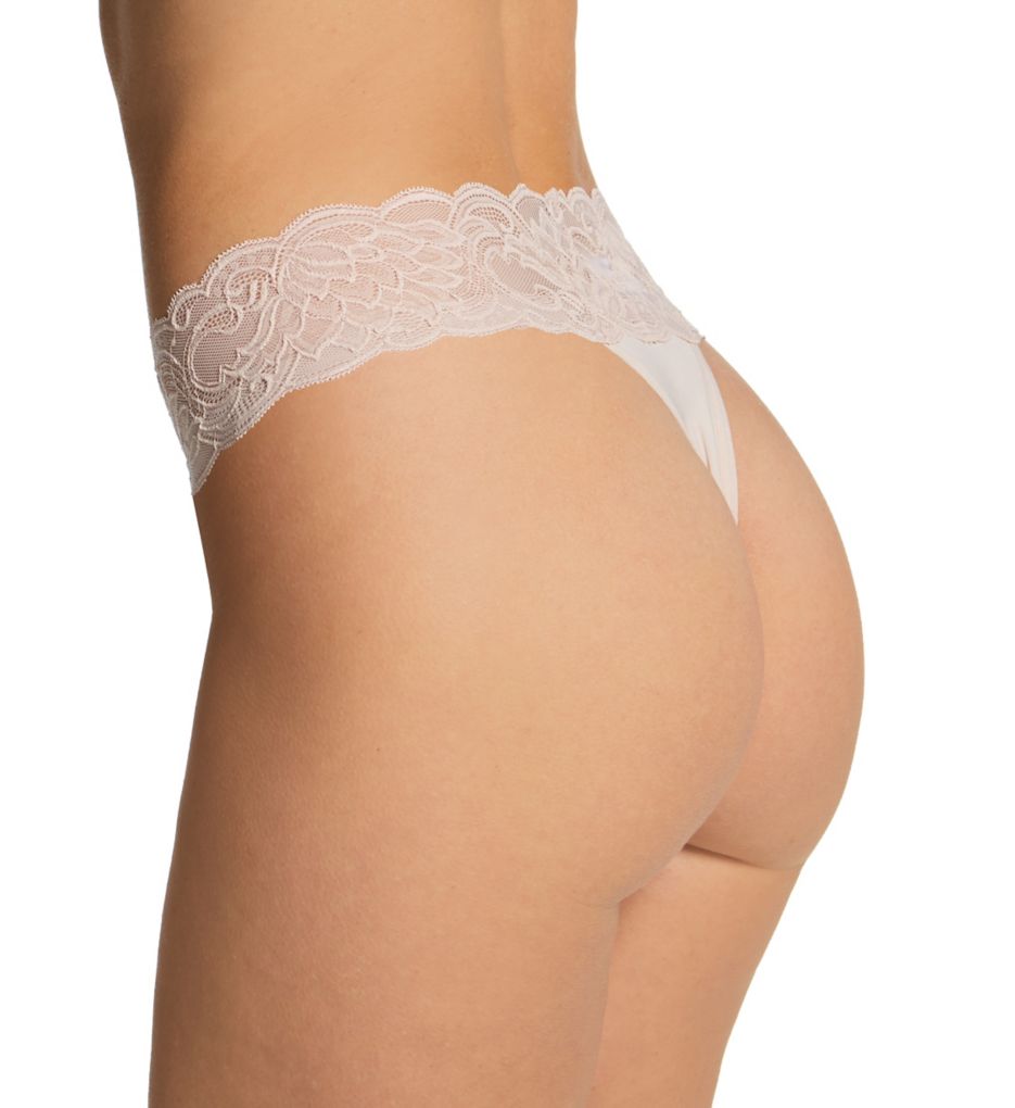Maidenform Sexy Must Haves Lace Thong Sandshell Bloom Lace 6  - Image 2