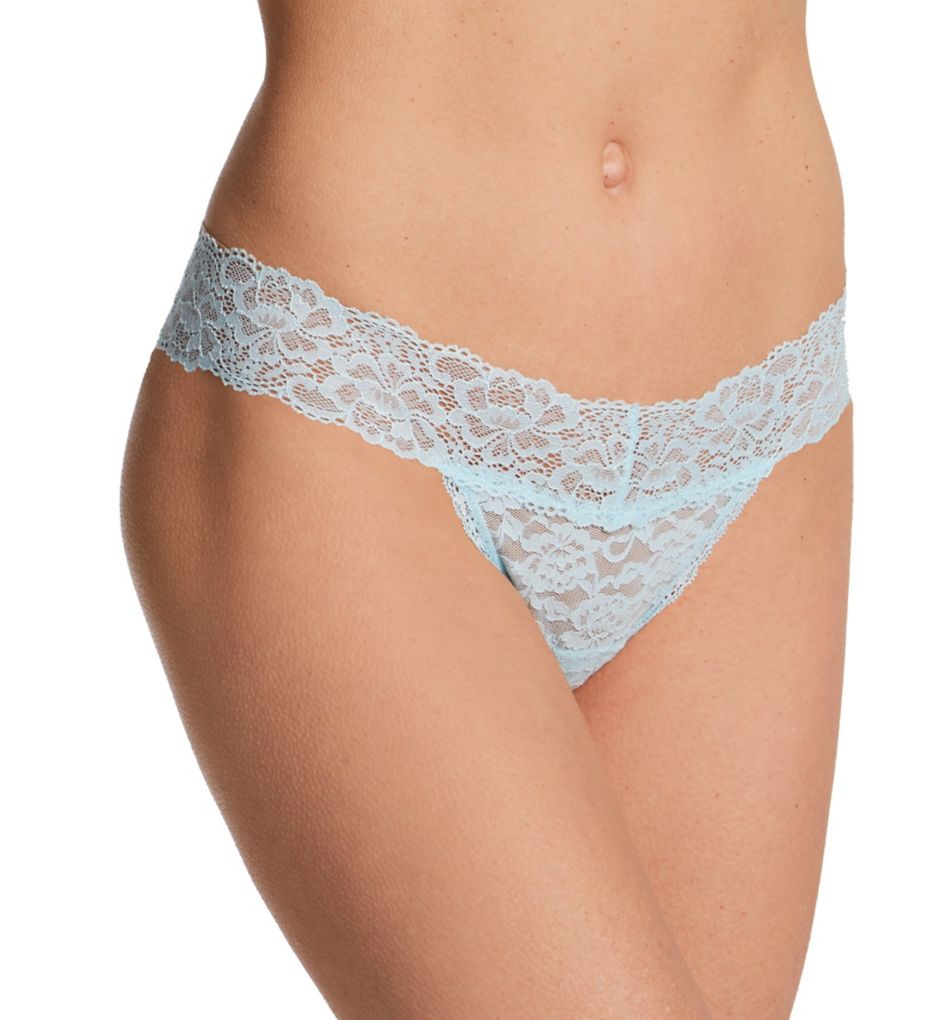 Maidenform Sexy Must Haves Lace Thong Starlight Blue 8  - Image 1
